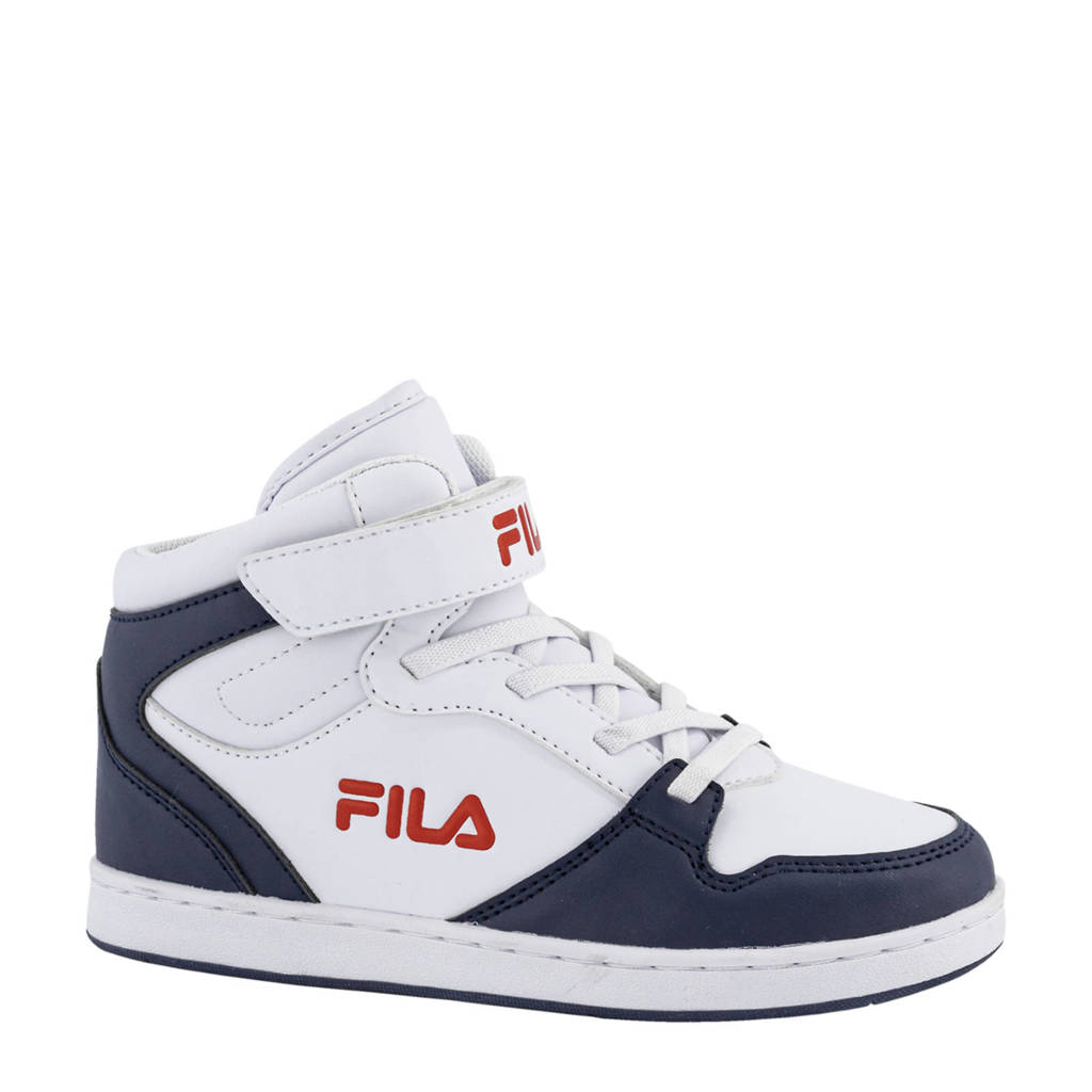 spoel geduldig Riskeren Fila hoge sneakers wit/blauw kopen? | Morgen in huis | wehkamp