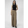 OBJECT wide leg pantalon OBJLISA van polyester taupe