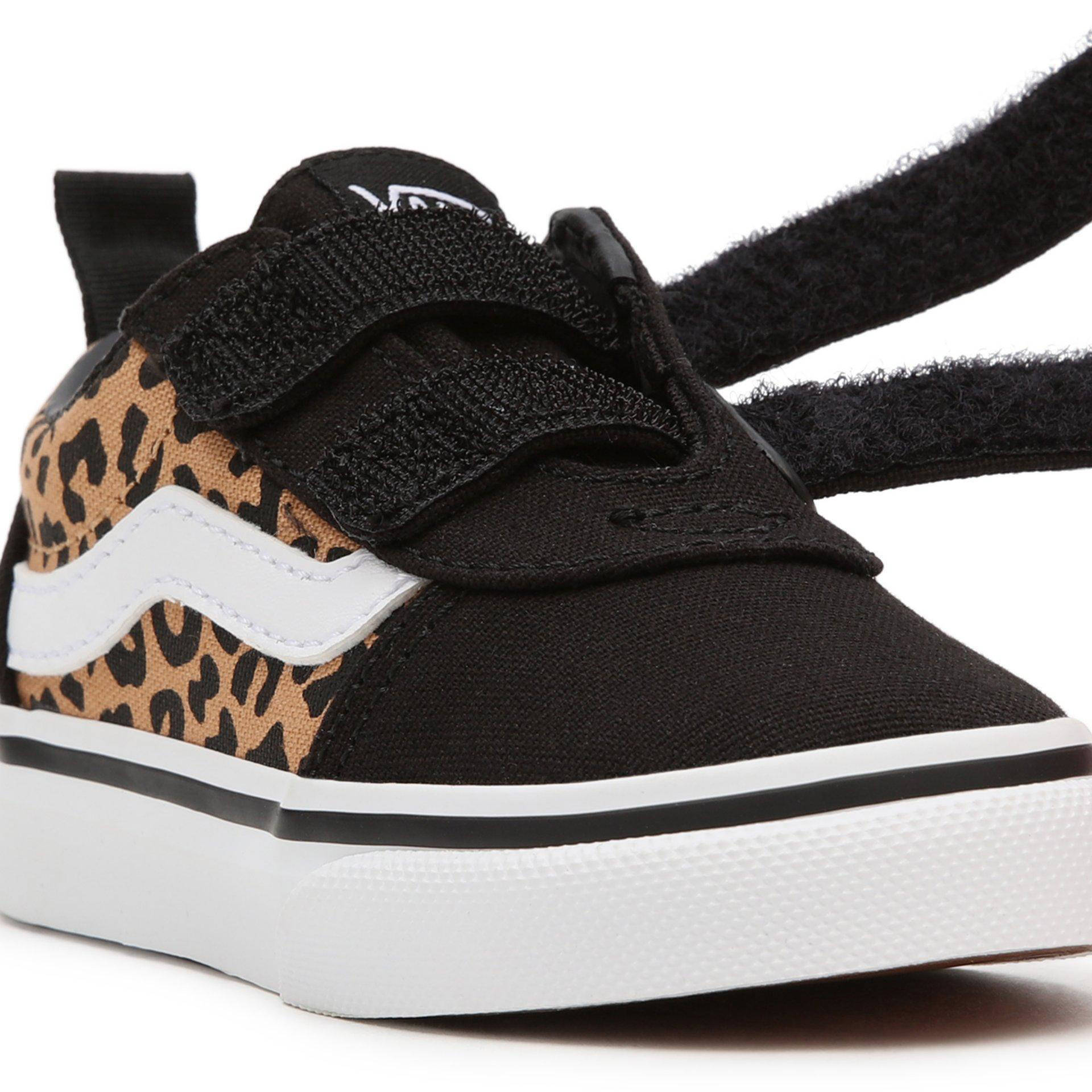 VANS Ward V- Animal sneakers met panterprint zwart/camel | wehkamp