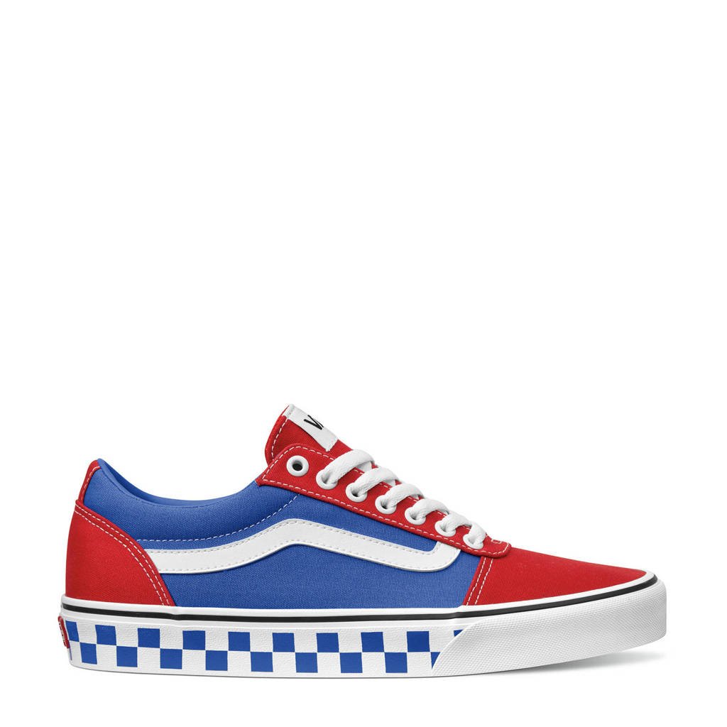 VANS Ward Sidewall sneakers blauw/rood/wit