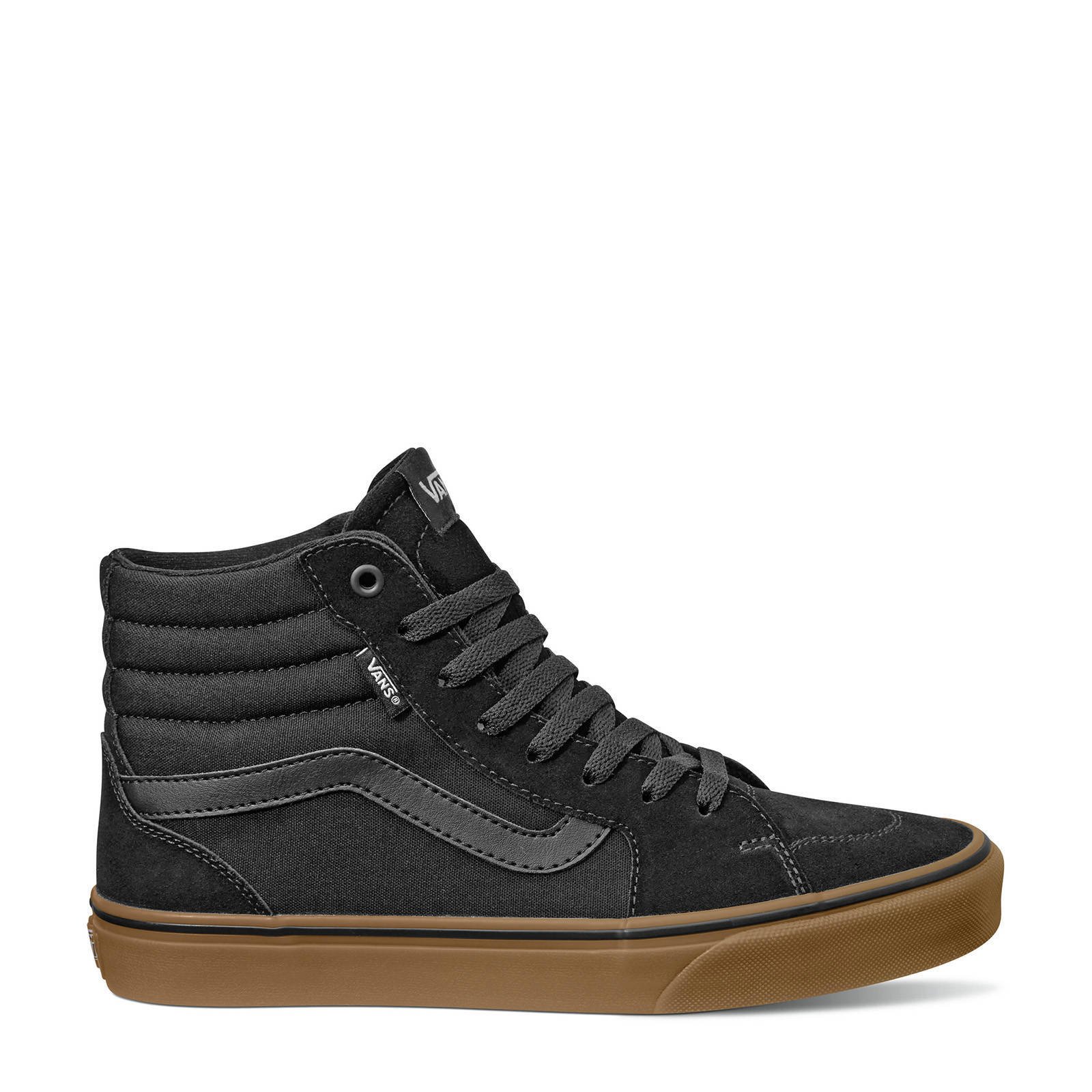 vans filmore suede canvas black gum