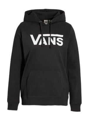 hoodie met logo zwart/wit