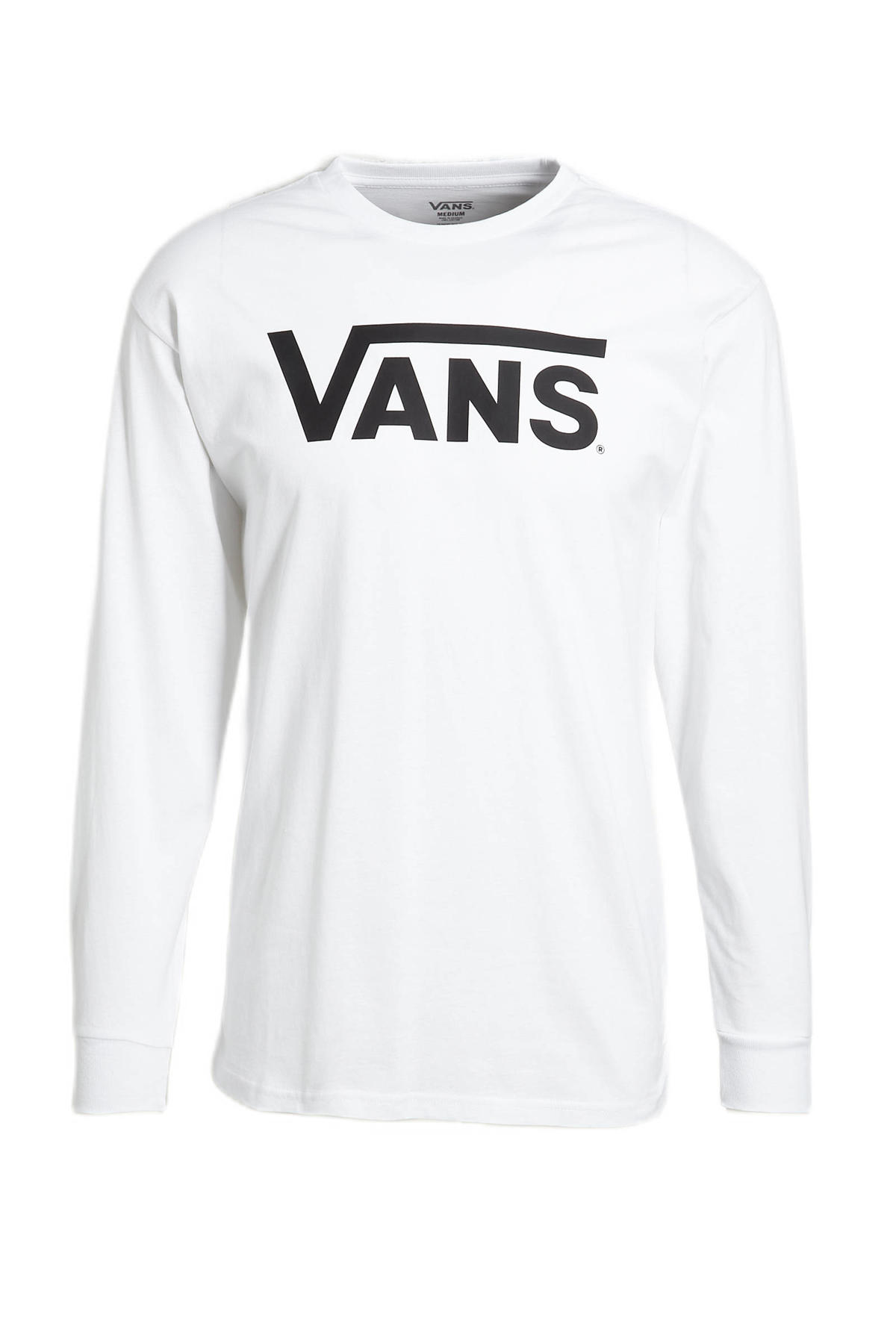 Heerlijk Haarzelf Aanhoudend VANS regular fit T-shirt met logo wit | wehkamp