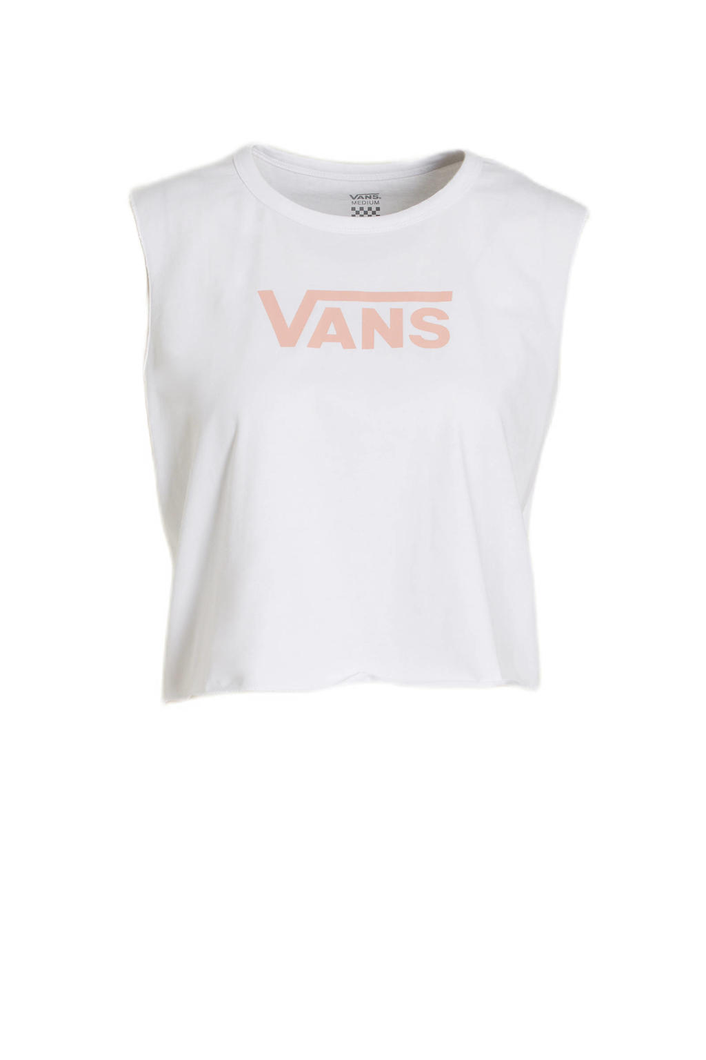 VANS T-shirt met logo lichtgrijs