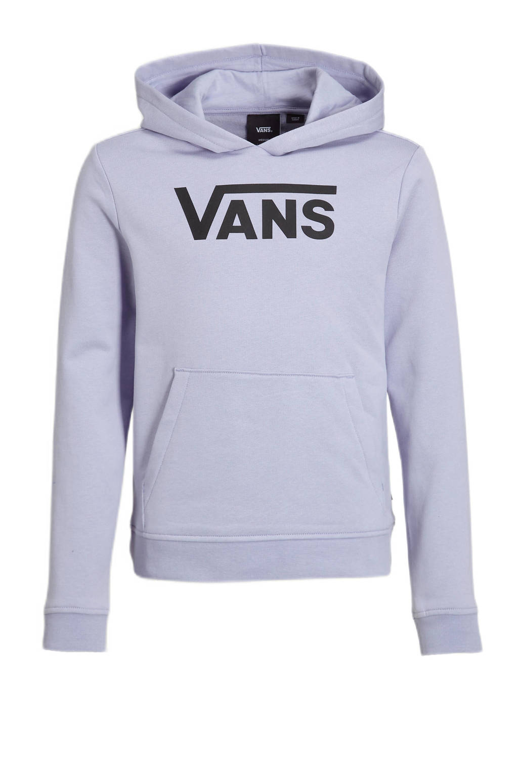 VANS hoodie Flying V met logo lila/zwart
