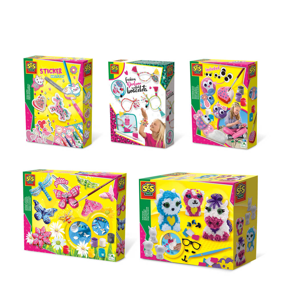 SES Knutsel voordeelpakket Hobby Pink