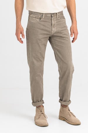loose tapered fit jeans Stockton nato green