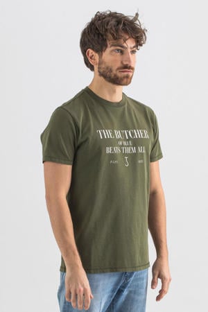 T-shirt Army van biologisch katoen forest green