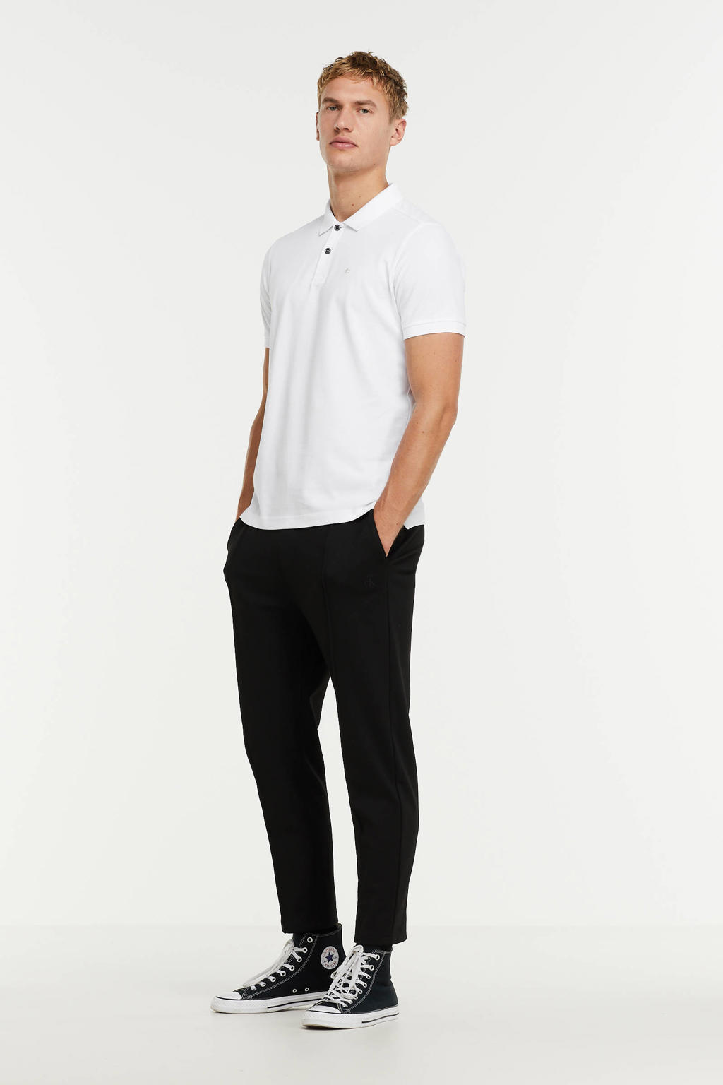 LERROS regular polo wit