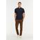 LERROS regular polo donkerblauw