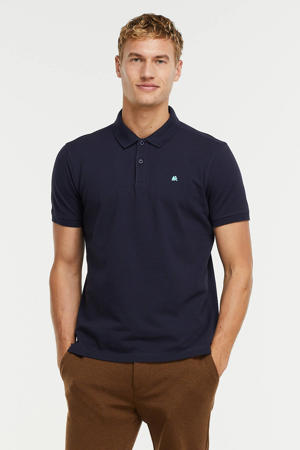 regular polo donkerblauw