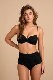 thumbnail: BEACHWAVE high waist bikinibroekje zwart