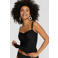 BEACHWAVE voorgevormde tankini bikinitop zwart