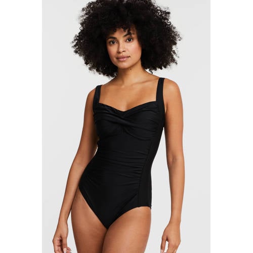 BEACHWAVE corrigerend badpak zwart afbeelding