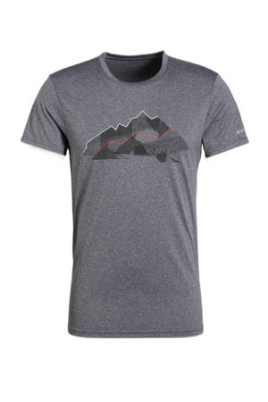 outdoor T-shirt Bridgeport grijs