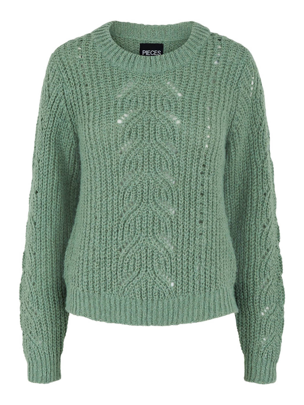 PIECES trui PCKASSANDRA groen, Groen