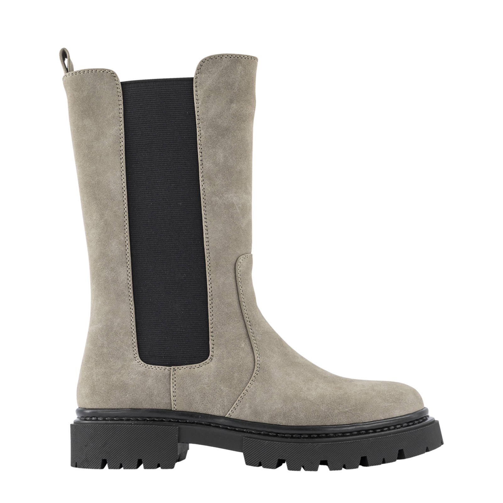 Oxmox Off white enkellaars sierrits - Schoenen.nl