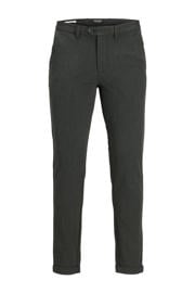 thumbnail: JACK & JONES PANTS STUDIO slim fit gemêleerde chino - donkergrijs
