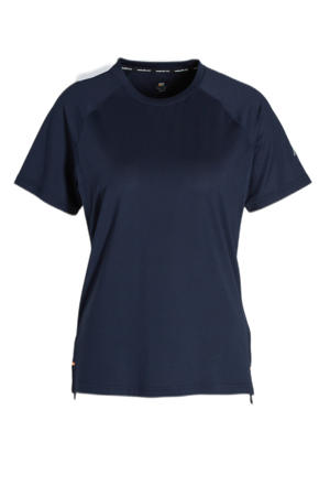 sport T-shirt Merjala donkerblauw