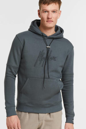 hoodie met logo dark slate