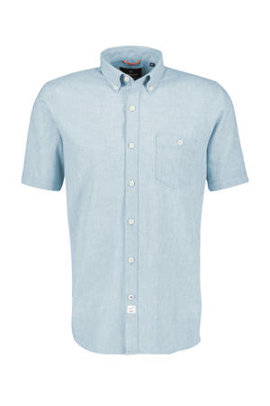 regular fit overhemd light blue