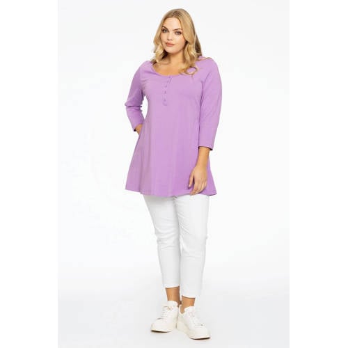YOEK tuniek ORGANIC COTTON lichtpaars afbeelding