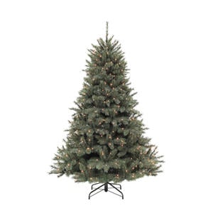 verlichte kerstboom Forest frosted (h230xø157 cm)