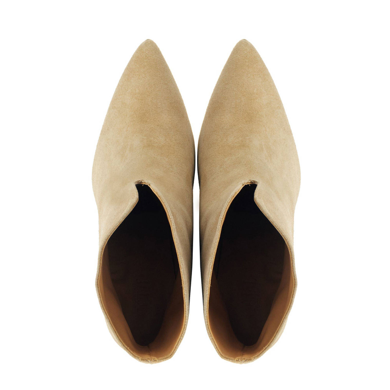 Toral 12600 suède enkellaarzen beige | wehkamp