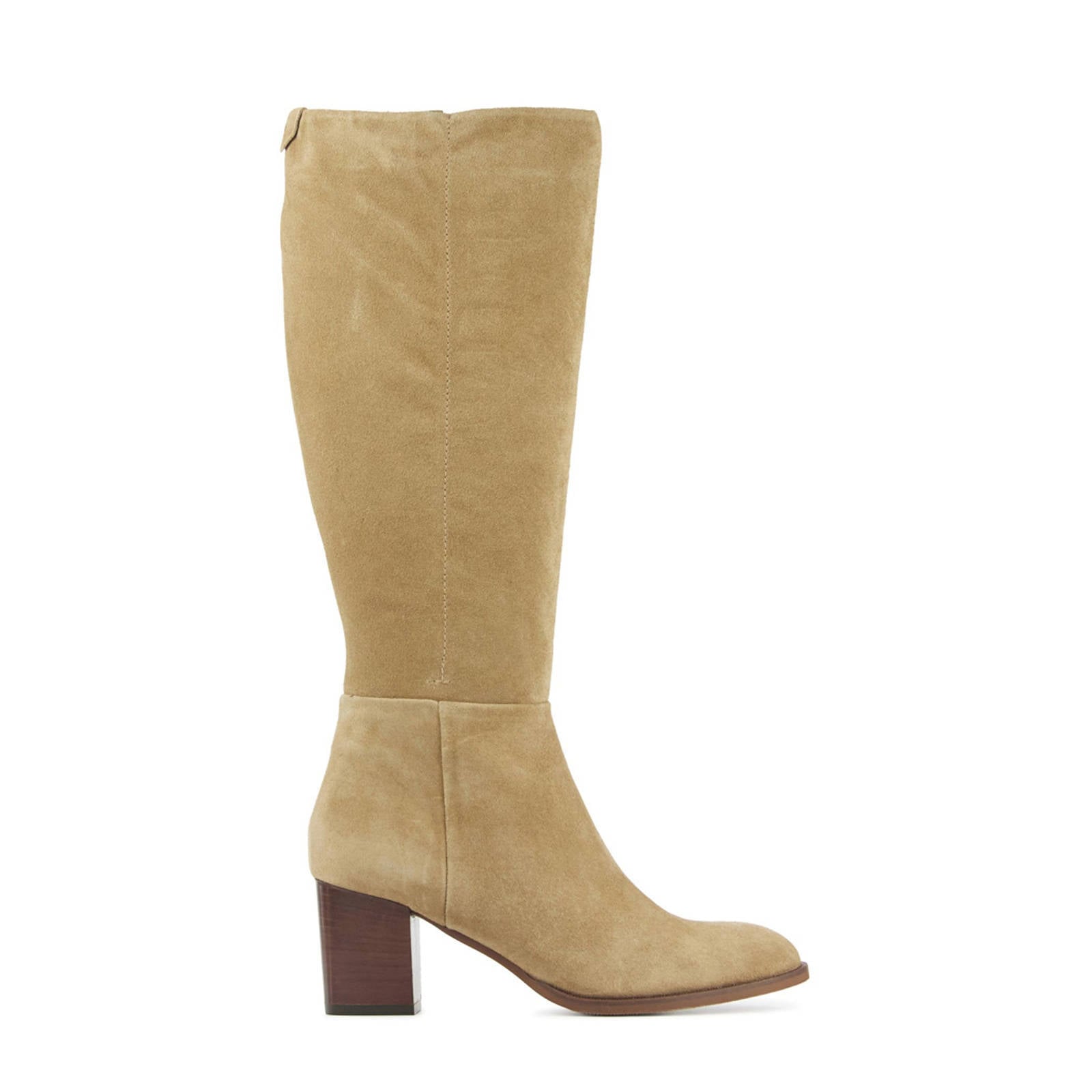 Lamica Emma suède laarzen beige | wehkamp