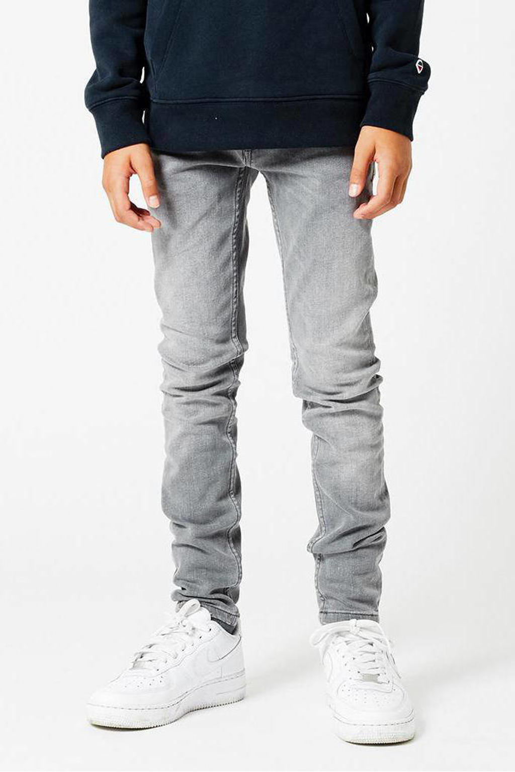 America Today Junior skinny jeans Keanu  grijs stonewashed