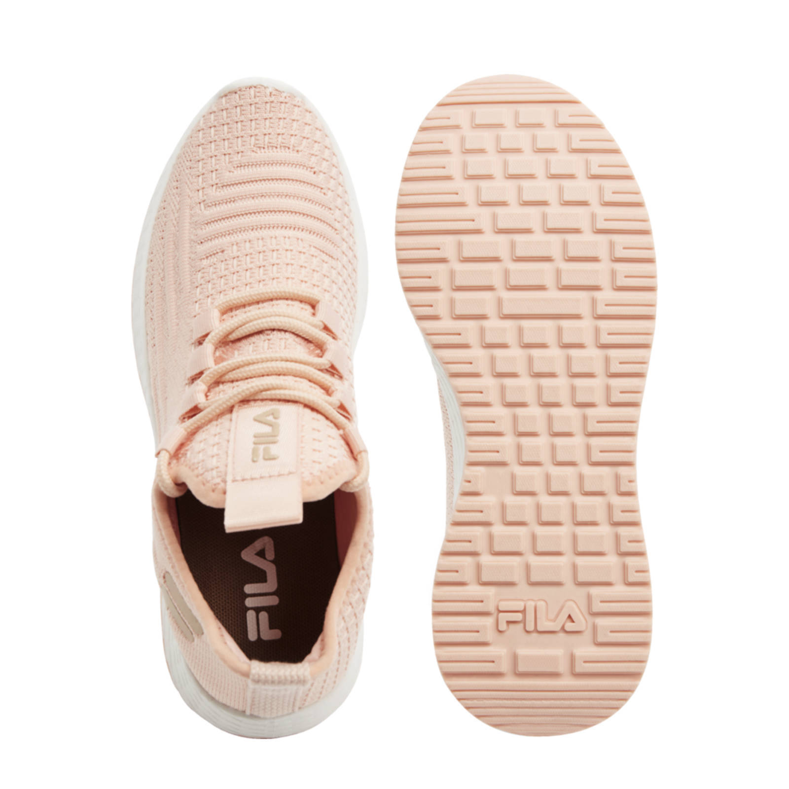 Fila sneakers lichtroze | wehkamp