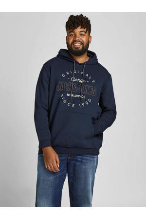 hoodie JORSURFACE BRANDING  Plus Size met logo navy blazer