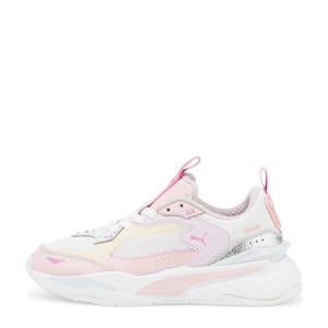 RS Fast Limiter Shiny sneakers wit/lila/roze