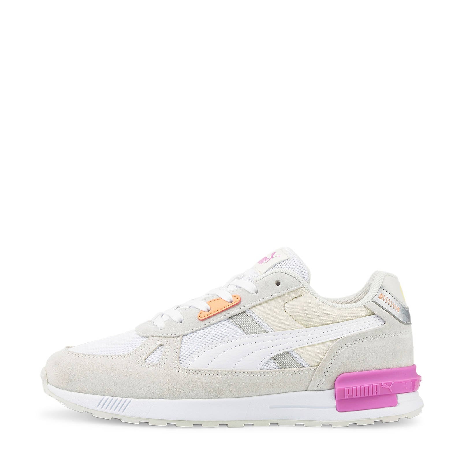 Puma Graviton Pro sneakers lichtroze/wit/zilver/fuchsia | wehkamp