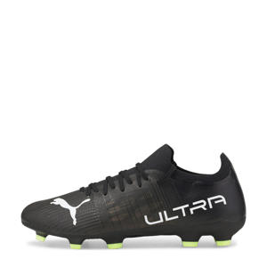 Ultra 3.4 FG/AG voetbalschoenen zwart/wit/geel