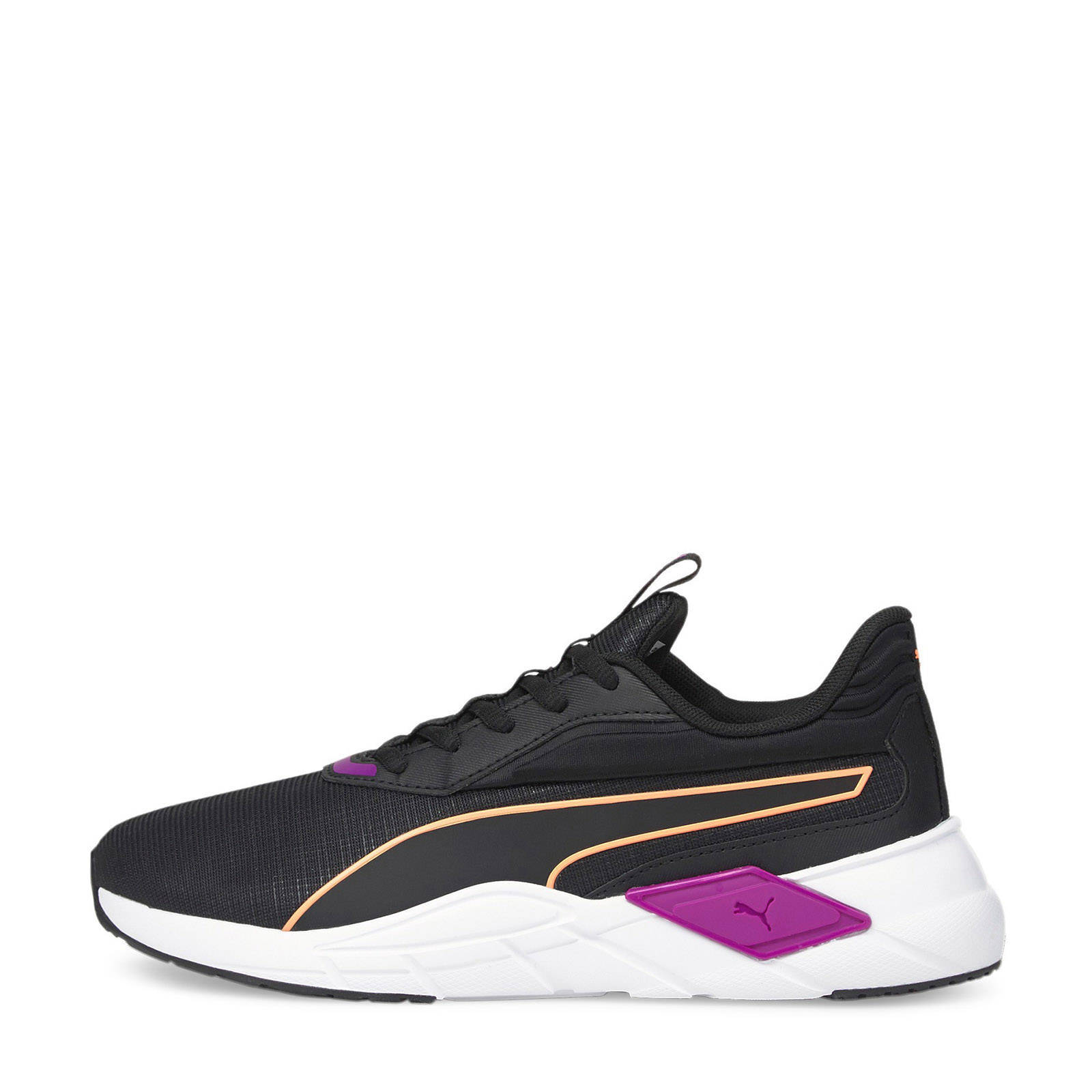 Puma Lex fitness schoenen zwart/fuchsia | wehkamp