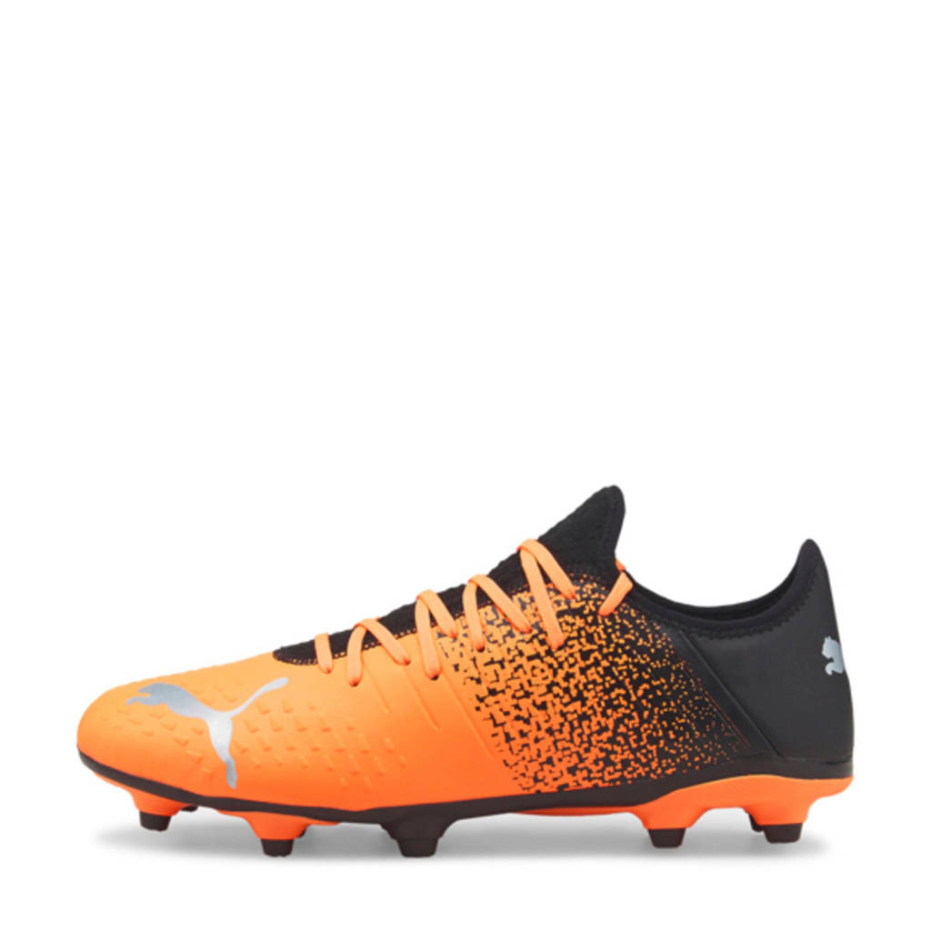 Puma Future 4.3 FG/AG voetbalschoenen oranje/zilver/zwart