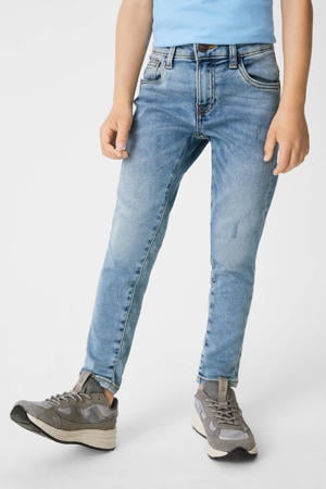 super skinny jeans lichtblauw