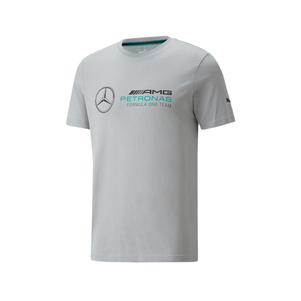 Puma Mercedes-AMG Petronas F1 T-shirt lichtgrijs
