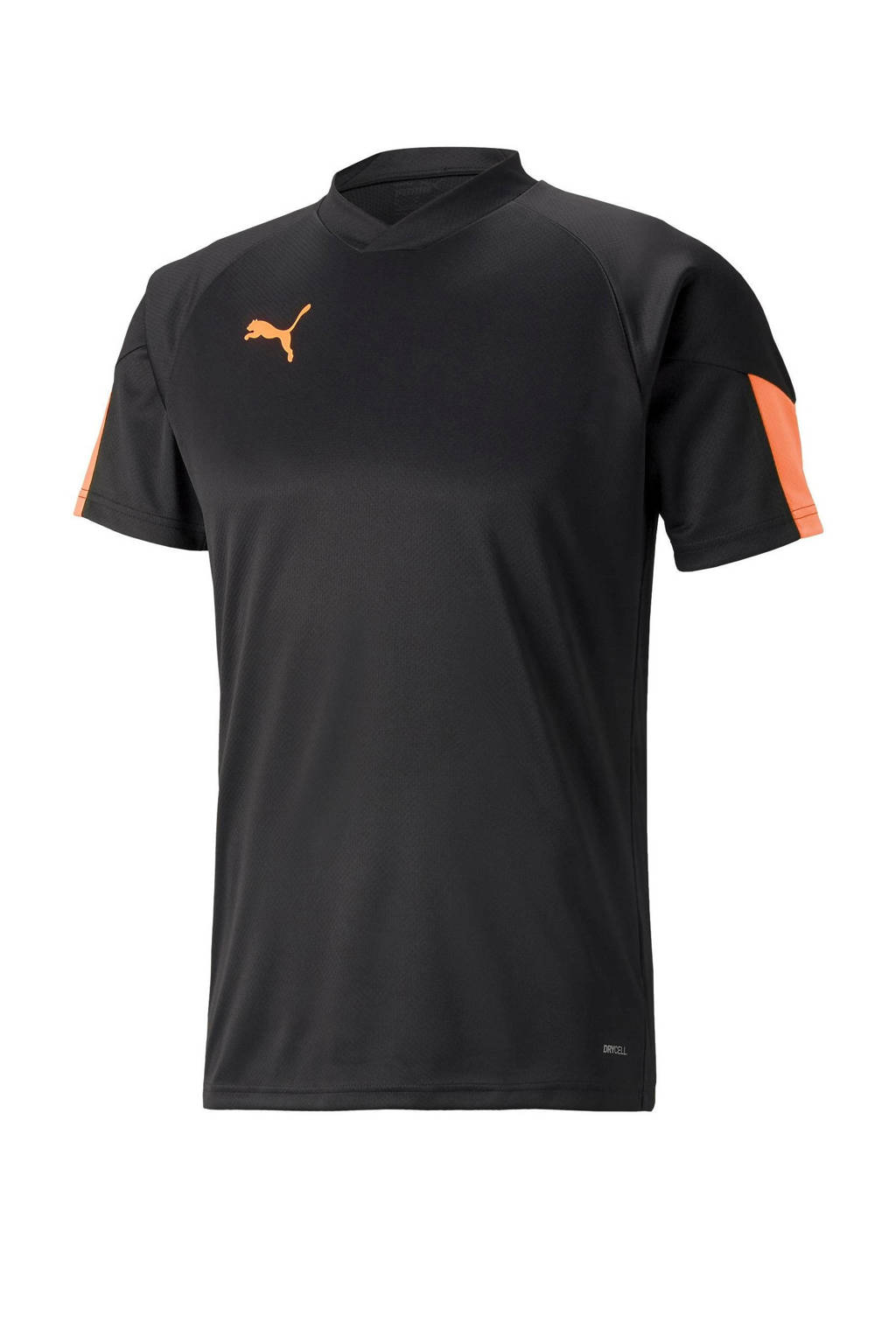 Puma   voetbalshirt zwart/oranje