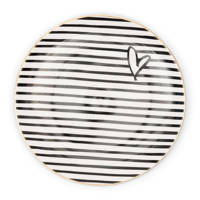 Riviera Maison gebaksbord Dots & Stripes (Ø16 cm)