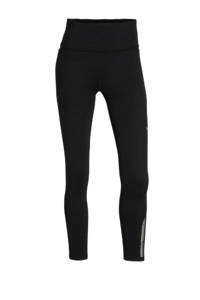 Zwarte dames Puma 7 8 sportlegging van polyester met slim fit, high waist en elastische tailleband