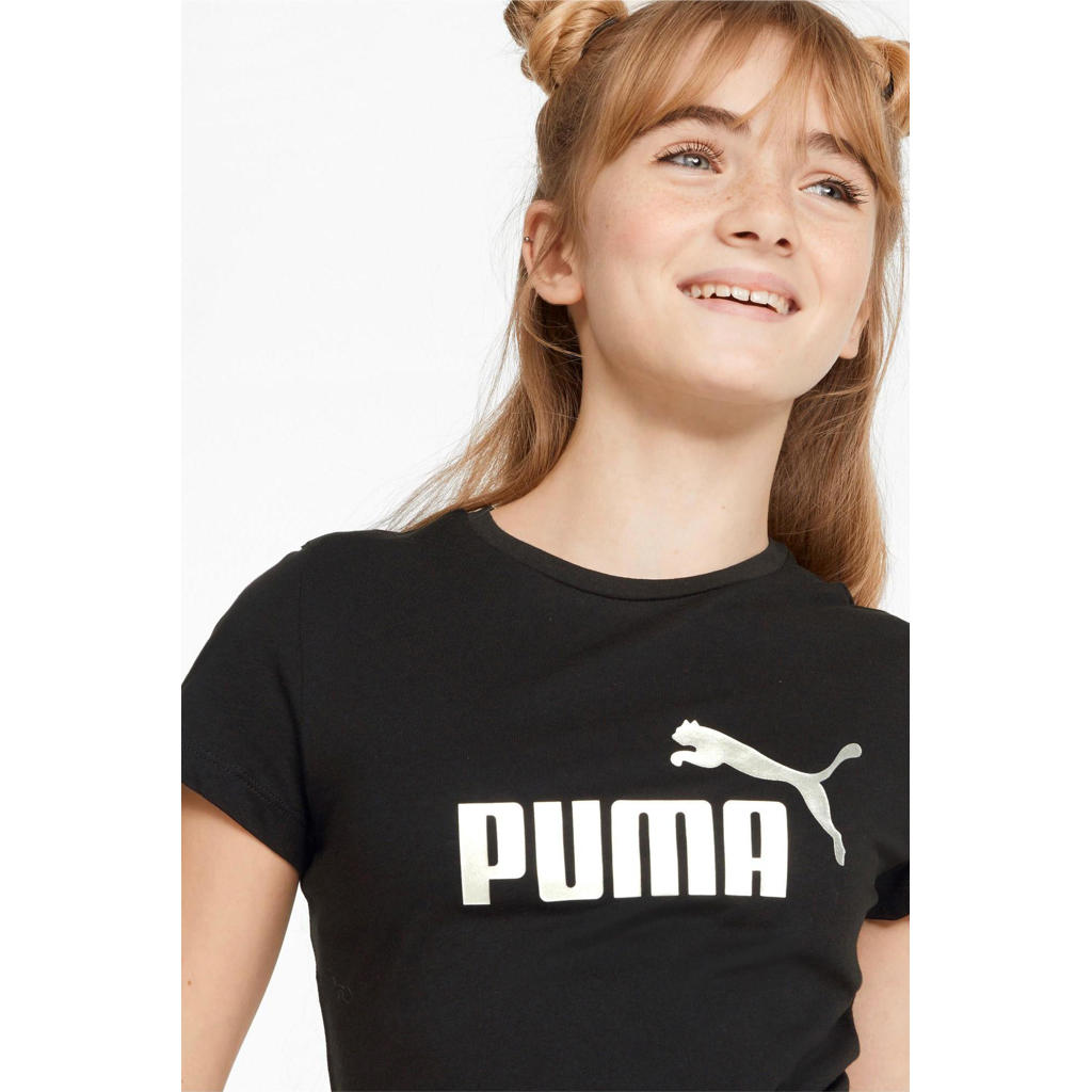Puma Tshirt zwart kopen? in huis wehkamp