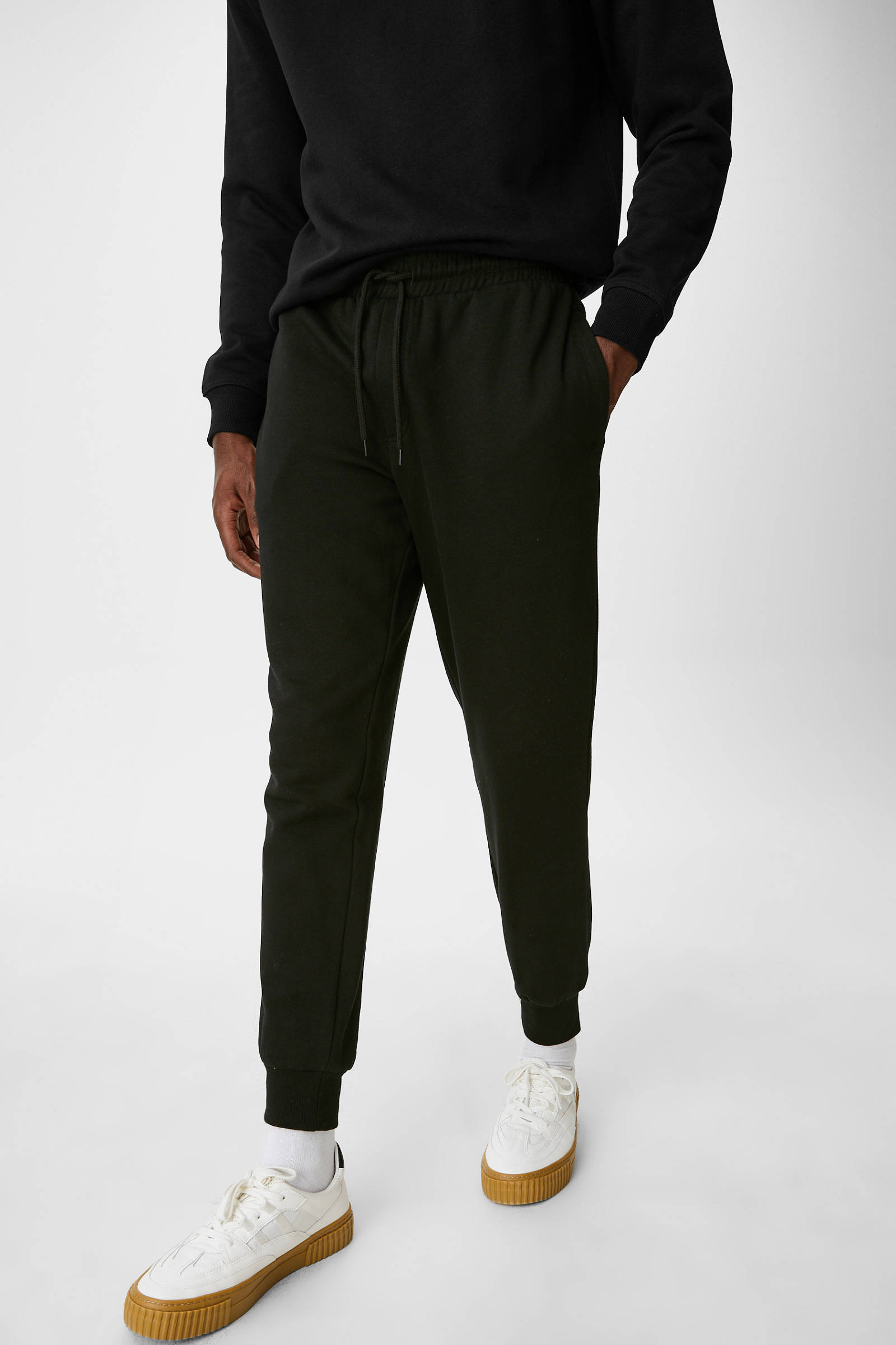 C\u0026A regular fit broek zwart | wehkamp