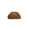 Mango teddy clutch bruin