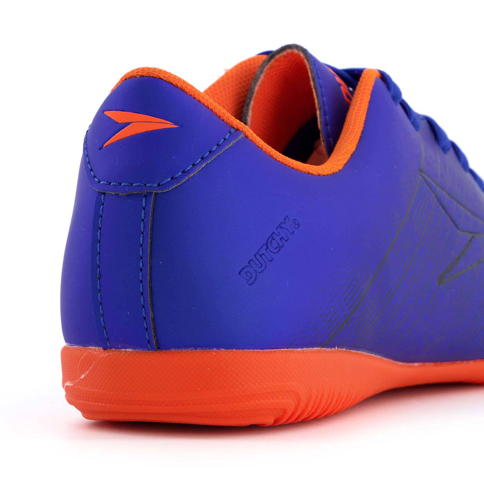 Scapino Dutchy zaalvoetbalschoenen blauw/oranje | wehkamp