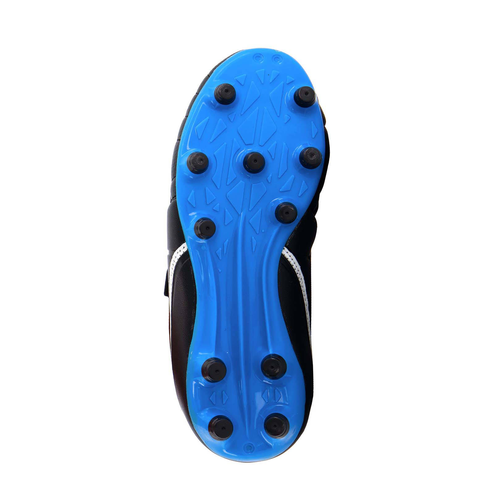 Scapino Dutchy voetbalschoenen zwart/blauw | wehkamp