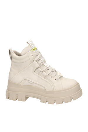 Aspha NC Mid  chunky veterboots beige