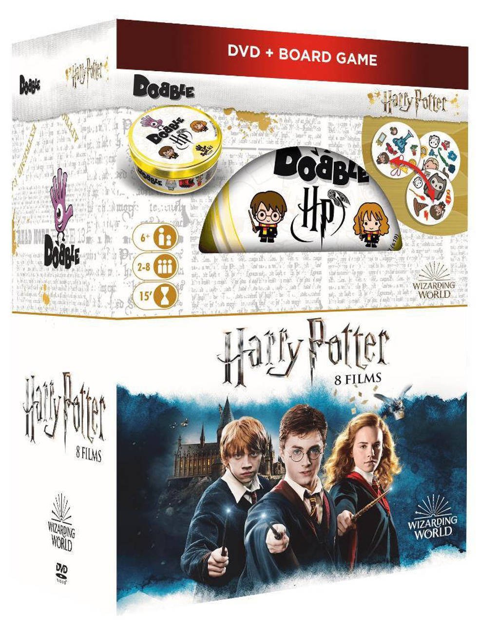 Harry Potter - 1 - 7.2 Collection + Dobble (DVD)