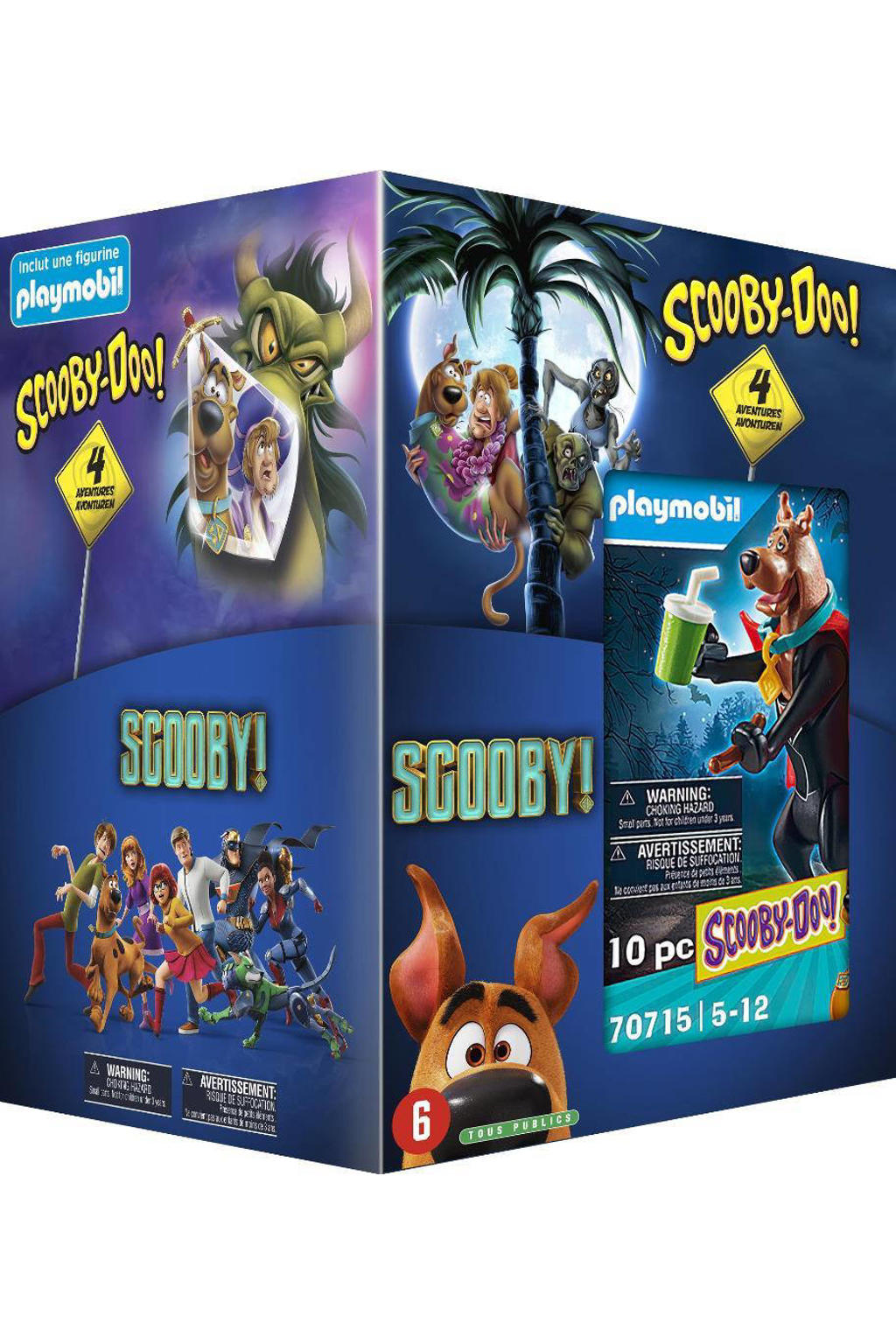Scooby! + Curse Of The 13th Ghost + Return To Zombie Island + Happy Halloween + Sword And The Scoob (DVD)